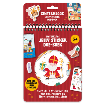 Sinterklaas Jelly stickerboek doeboek (Hardback) bij Singel 344