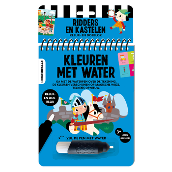 Kleuren met water - Ridders en kastelen (Hardback) bij Singel 344