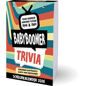 Babyboomer scheurkalender - 2026 (Paperback) bij Singel 344