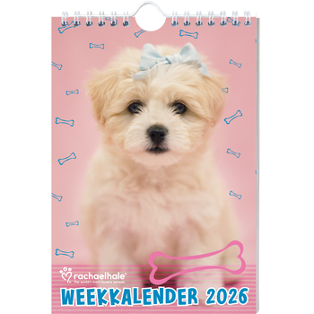 Rachael Hale Honden weekkalender 2026 (Spiral bound) bij Singel 344