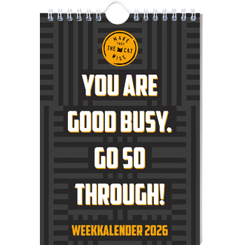 Make that the cat wise weekkalender- 2026 (Spiral bound) bij Singel 344