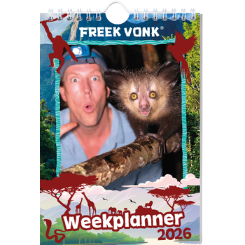 Freek Vonk weekkalender 2026 (Spiral bound) bij Singel 344