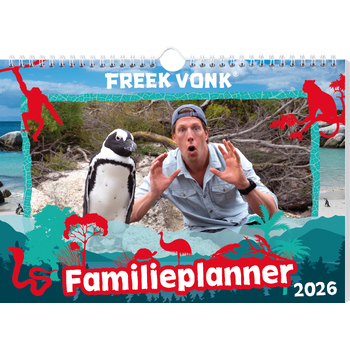 Freek Vonk familieplanner - 2026 (Spiral bound) bij Singel 344