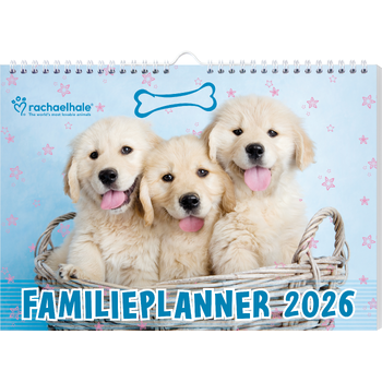 Rachael Hale Honden familieplanner - 2026 (Spiral bound) bij Singel 344