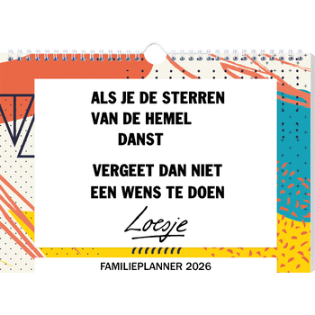 Loesje familieplanner - 2026 (Spiral bound) bij Singel 344