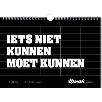 Mwah familieplanner - 2026 (Spiral bound) bij Singel 344