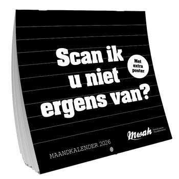 MWAH Amerikaanse kalender - 2026 (Spiral bound) bij Singel 344