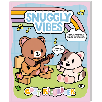 Cozy kleurboek voor volwassenen - Snuggly vibes (Paperback) bij Singel 344