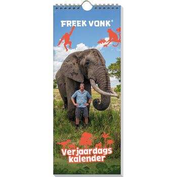 Verjaardagskalender Freek Vonk (Spiral bound) bij Singel 344