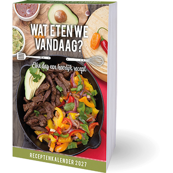 Wat eten we vandaag? scheurkalender - 2027 (Paperback) bij Singel 344