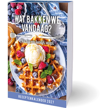 Wat bakken we vandaag? Scheurkalender - 2027 (Paperback) bij Singel 344