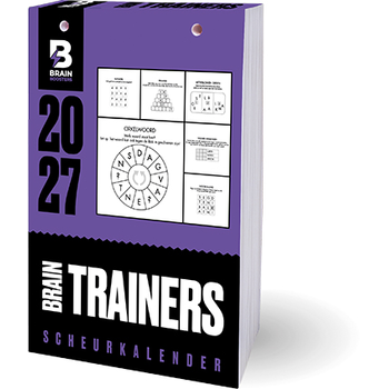 Brainbooster Braintrainers scheurkalender - 2027 (Paperback) bij Singel 344
