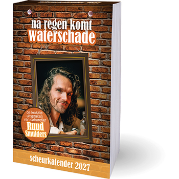 Na regen komt waterschade scheurkalender - 2027 (Paperback) bij Singel 344