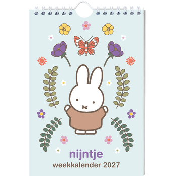 Nijntje weekkalender - 2027 (Spiral bound) bij Singel 344