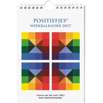 Positiefjes ® weekkalender - 2027 (Spiral bound) bij Singel 344