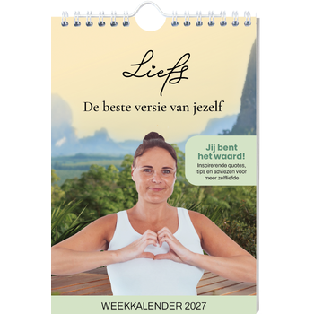Liefs weekkalender - 2027 (Spiral bound) bij Singel 344
