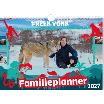 Freek Vonk familieplanner - 2027 (Spiral bound) bij Singel 344