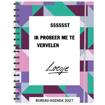 Loesje bureau-agenda A4 - 2027 (Hardback) bij Singel 344