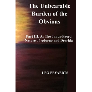 The Unbearable Burden of the Obvious (Paperback) bij Singel 344