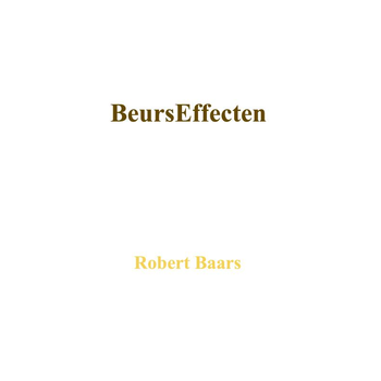 BeursEffecten (Paperback) bij Singel 344