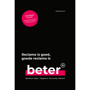 Reclame is goed, goede reclame is beter (Paperback) bij Singel 344