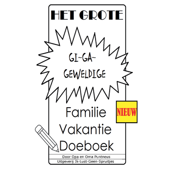 Het Grote Gi-Ga-Geweldige Familie Vakantie Doeboek (Paperback) bij Singel 344