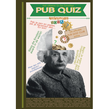 Het Ultieme Gi-Ga-Gezellige Pubquiz meerkeuzevragen boek (Paperback) bij Singel 344