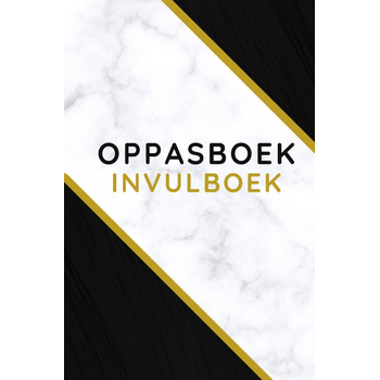 Oppasboek invulboek (Paperback) bij Singel 344