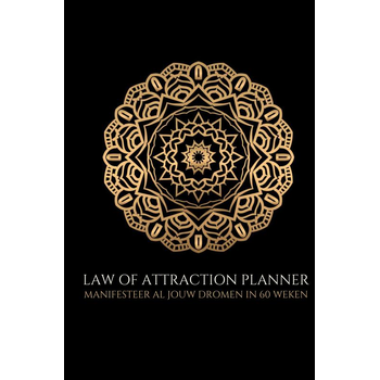 Law of attraction planner ongedateerd (zonder datums) - weekplanner & agenda - 60 weken (Paperback) bij Singel 344