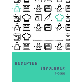 Recepten invulboek Icon (Paperback) bij Singel 344