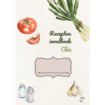Recepten invulboek Chic (Paperback) bij Singel 344