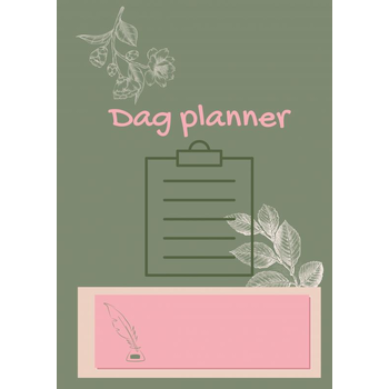 Dag planner A4 (Paperback) bij Singel 344