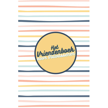 Het vriendenboek voor volwassenen (Paperback) bij Singel 344