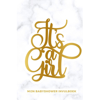 Mijn Babyshower Invulboek – Ook geschikt als Babyshower Gastenboek (Paperback) bij Singel 344