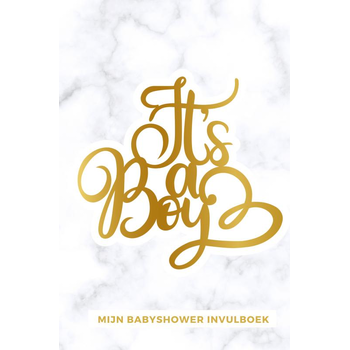 Mijn Babyshower Invulboek – Ook geschikt als Babyshower Gastenboek (Paperback) bij Singel 344