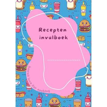Recepten invulboek Kawaii love for cooking (Paperback) bij Singel 344