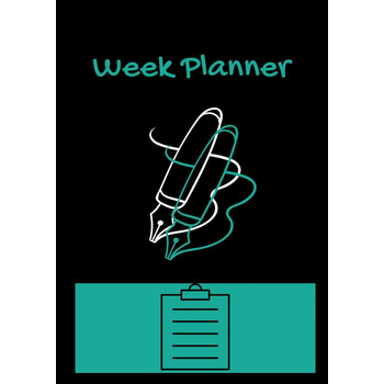 To Do Weekplanner A4 ongedateerd. (Paperback) bij Singel 344