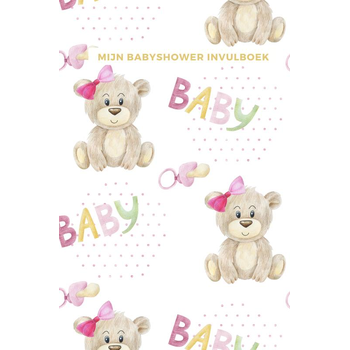 Mijn Babyshower Invulboek – Ook geschikt als Babyshower Gastenboek (Paperback) bij Singel 344