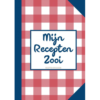 Boek Cadeau Vrouw / Boekcadeau Collega - Recepten Invulboek - Receptenboek - "Mijn Recepten Zooi" (Paperback) bij Singel 344