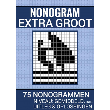 Puzzelboek voor Ouderen, Slechtzienden, Senioren, Opa en Oma: Nonogram Extra Groot, Type XL/XXL (Paperback) bij Singel 344
