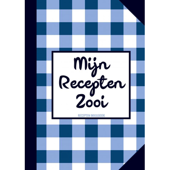 Originele Cadeaus voor Vrouwen en Mannen - Recepten Invulboek / Receptenboek - "Mijn Recepten Zooi" (Paperback) bij Singel 344