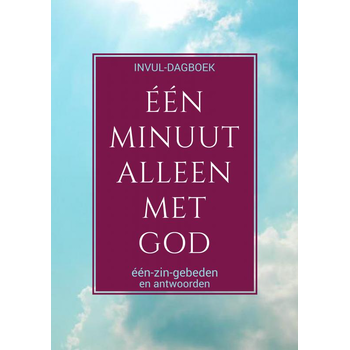 Boek Cadeau - Bijbels Dagboek: "Eén Minuut met God" (Paperback) bij Singel 344