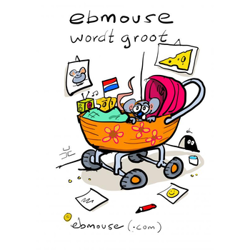 ebmouse wordt groot... (Paperback) bij Singel 344