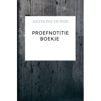Proefnotitie Boekje (Paperback) bij Singel 344
