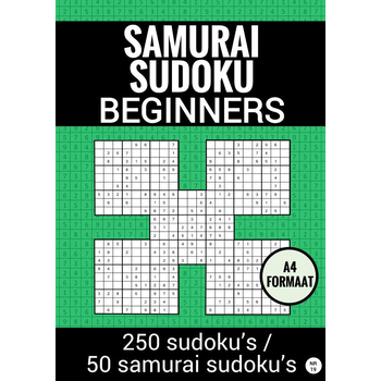 Sudoku Makkelijk: SAMURAI SUDOKU - nr. 19 - Puzzelboek met 100 Makkelijke Puzzels voor Volwassenen en Ouderen (Paperback) bij Singel 344