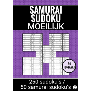 Samurai Sudoku - Moeilijk - nr. 25 (Paperback) bij Singel 344