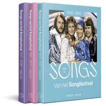 Alle songs van het Songfestival (set van 3) bij Singel 344