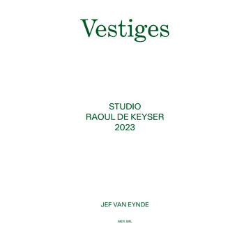 Vestiges (Paperback) bij Singel 344
