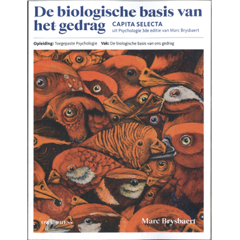De biologische basis van gedrag (Paperback) bij Singel 344