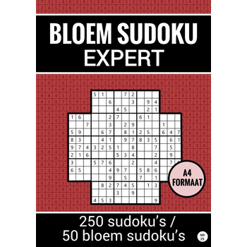Bloem Sudoku - Expert - 250 Sudoku's / 50 Bloem Sudoku's - nr. 29 (Paperback) bij Singel 344